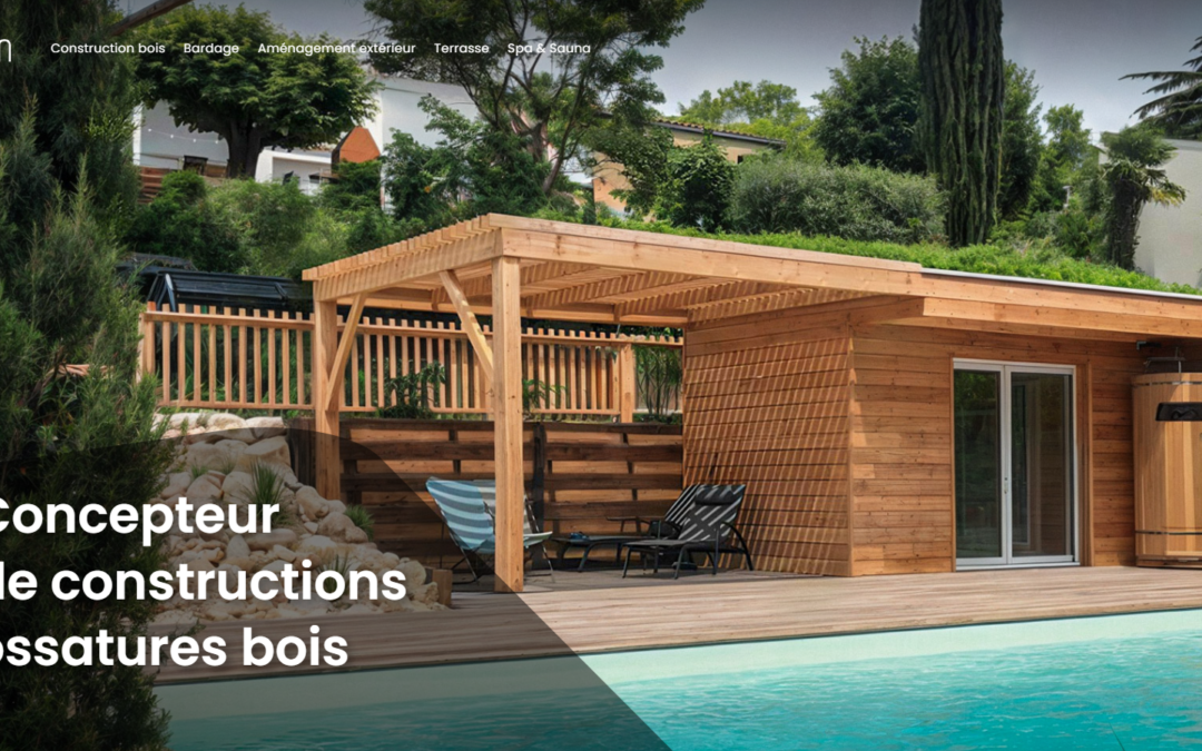 Un nouveau site pour Bois Design Construction !
