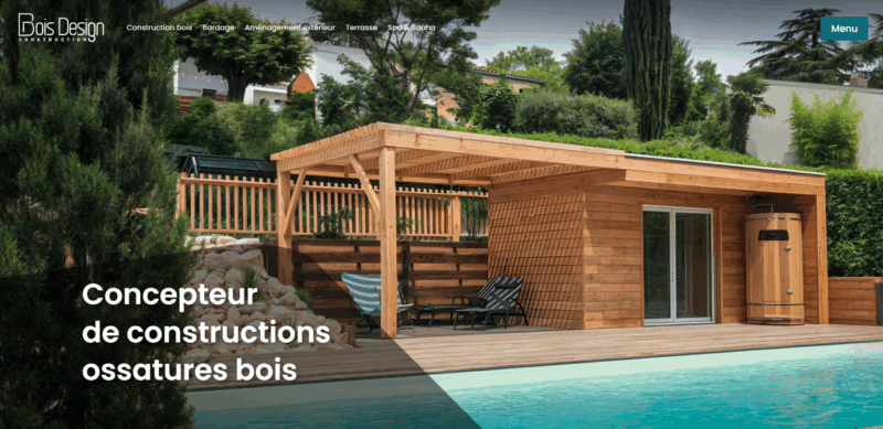 pool house personnalisé