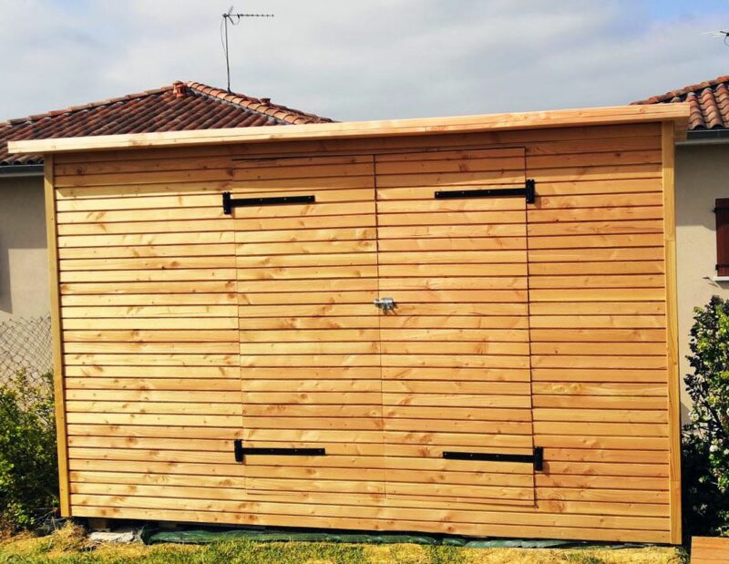 abris jardin double porte abris de jardin bois double porte