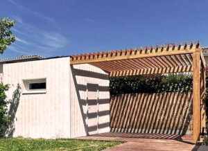 pergola pour cuisine d'été à toulouse