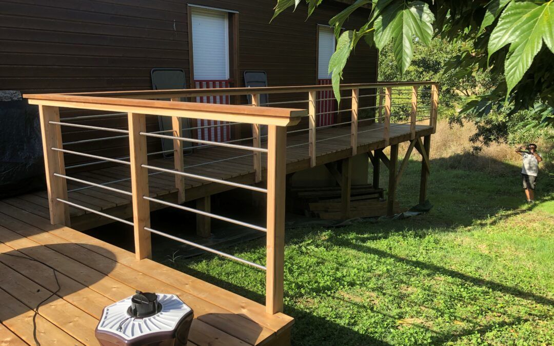 Terrasse en hauteur : quel garde corps choisir ?