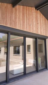 bardage bois maison contemporaine toulouse