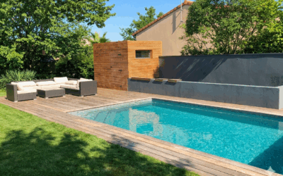 Pool house en ossature bois sur-mesure
