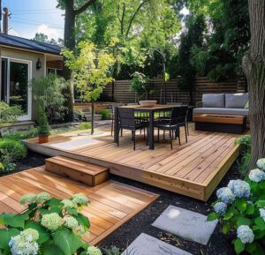 inspiration aménagement terrasse multifonction